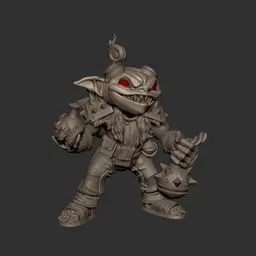 Goblin Artificer 3d model