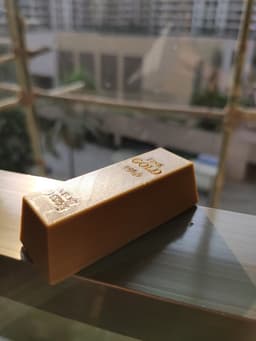 Gold Brick 3d model