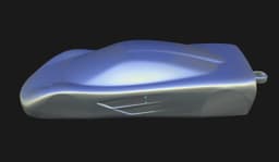 McLaren F1 Speedform Automotive Sculpture Keychain 3D Print File 3d model
