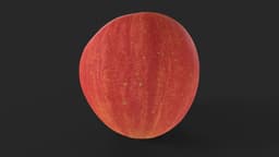 Realistic Red Apple 3d model