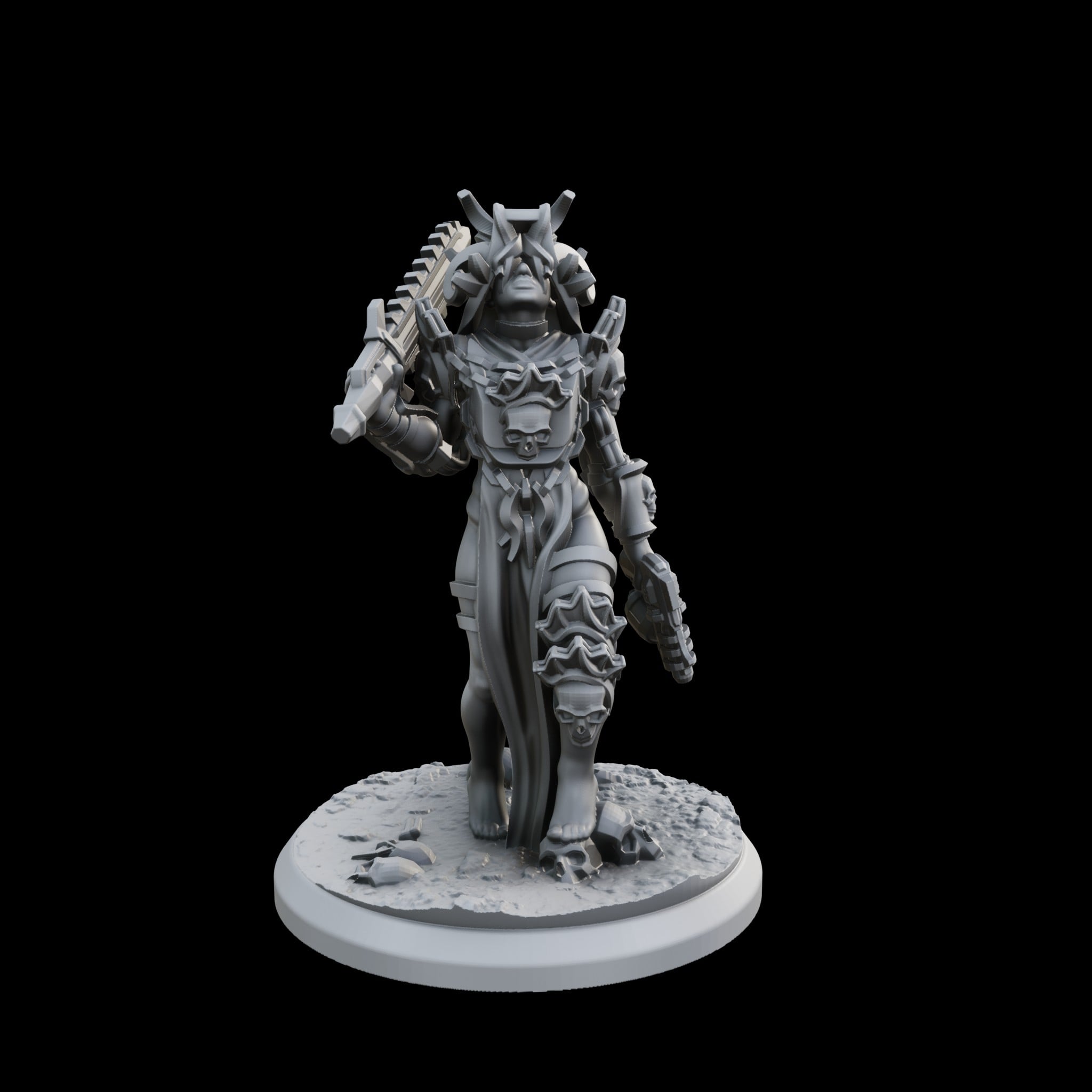 Dark Acolyte Sanctified Preacher Variant 3d model
