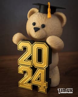 TEDDY BEAR GRADUATION 3d model