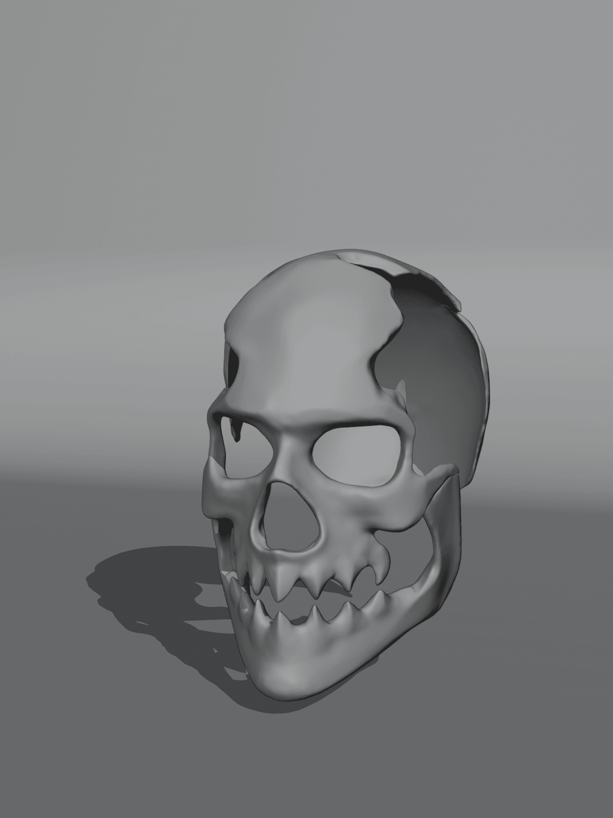 Priyatel Skelet Skeleton guy from Creature Commandos cosplay prop 3d model