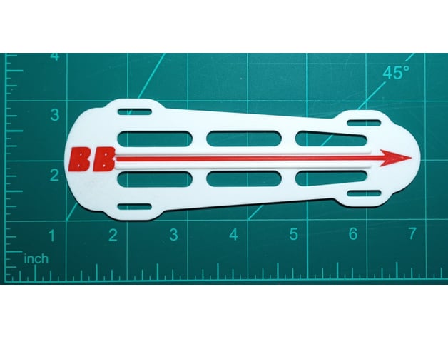 Barebow Armguard 3d model