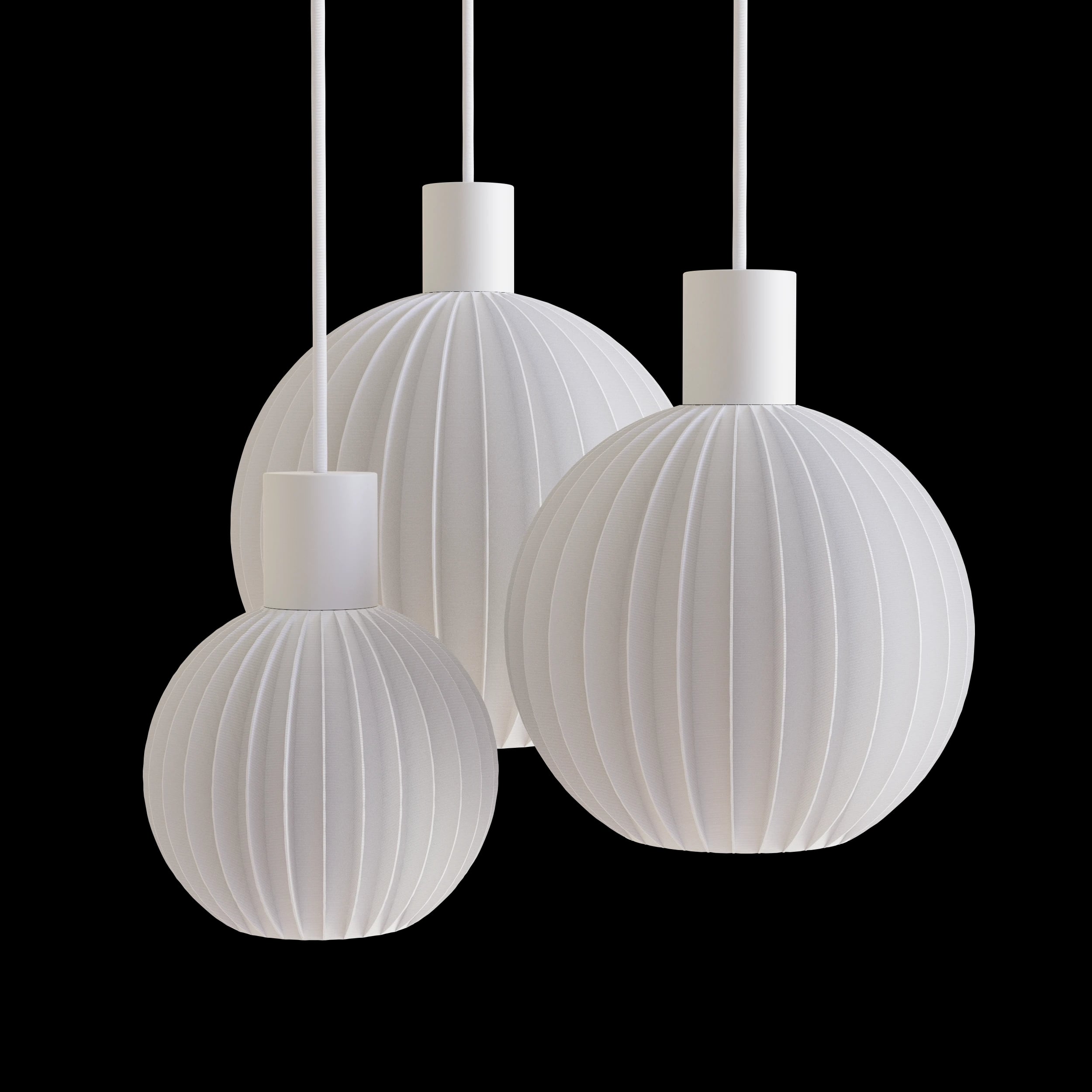BALL STRAIGHT LAMPSHADE 3d model