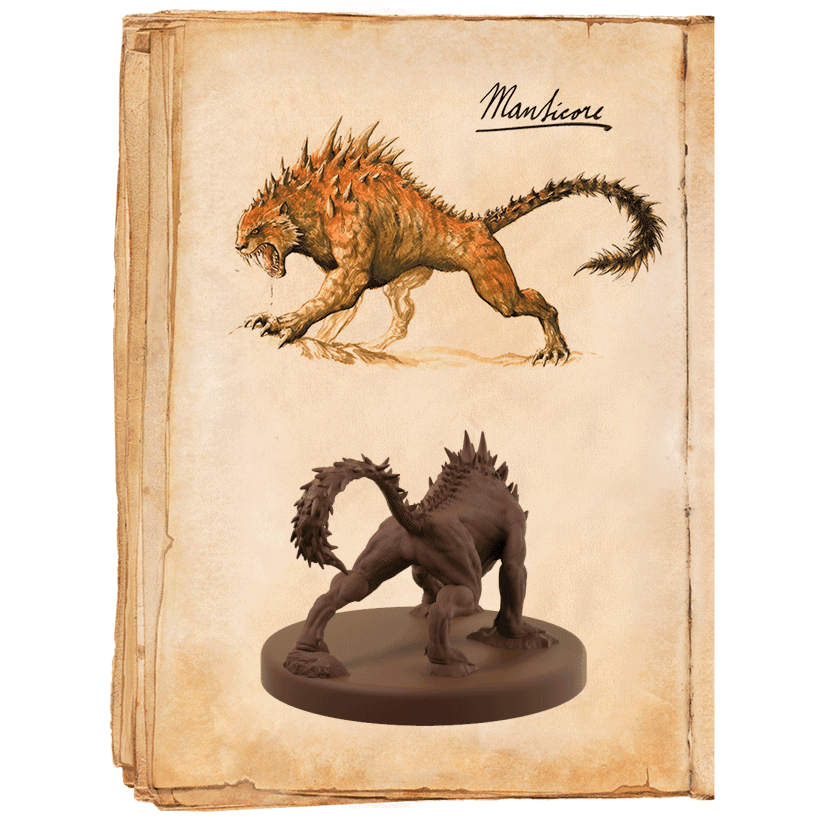 Manticore - 3Demonster 3d model