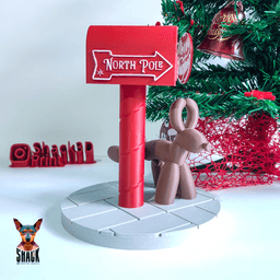 Balloon Dog - Christmas Edition! 3d model