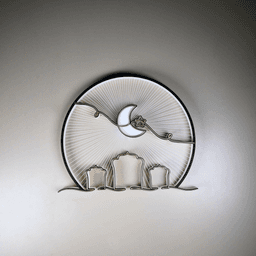 Ramadan String Art 3d model