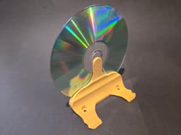 CD/DVD repurposing into Shelf 3d model