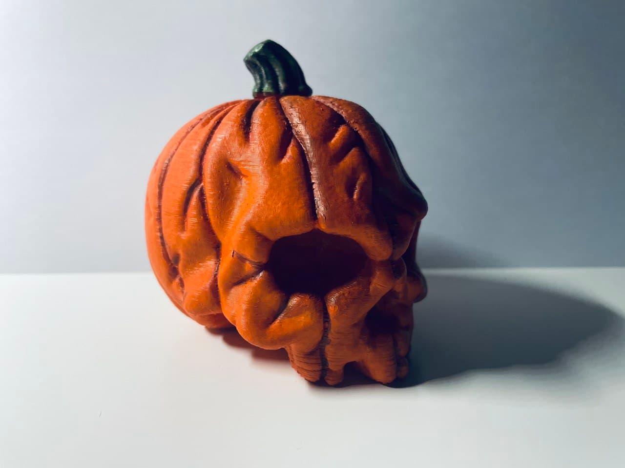 Pumpkin Skull 3d model