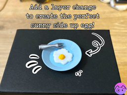 Miniature Weekday Breakfast Set 3d model