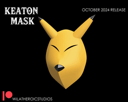 Keaton Mask 3d model