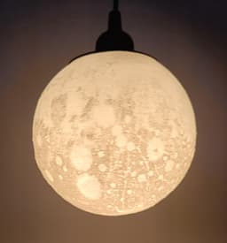 Hybrid Hanging/Desk Pluto Lamp 3d model