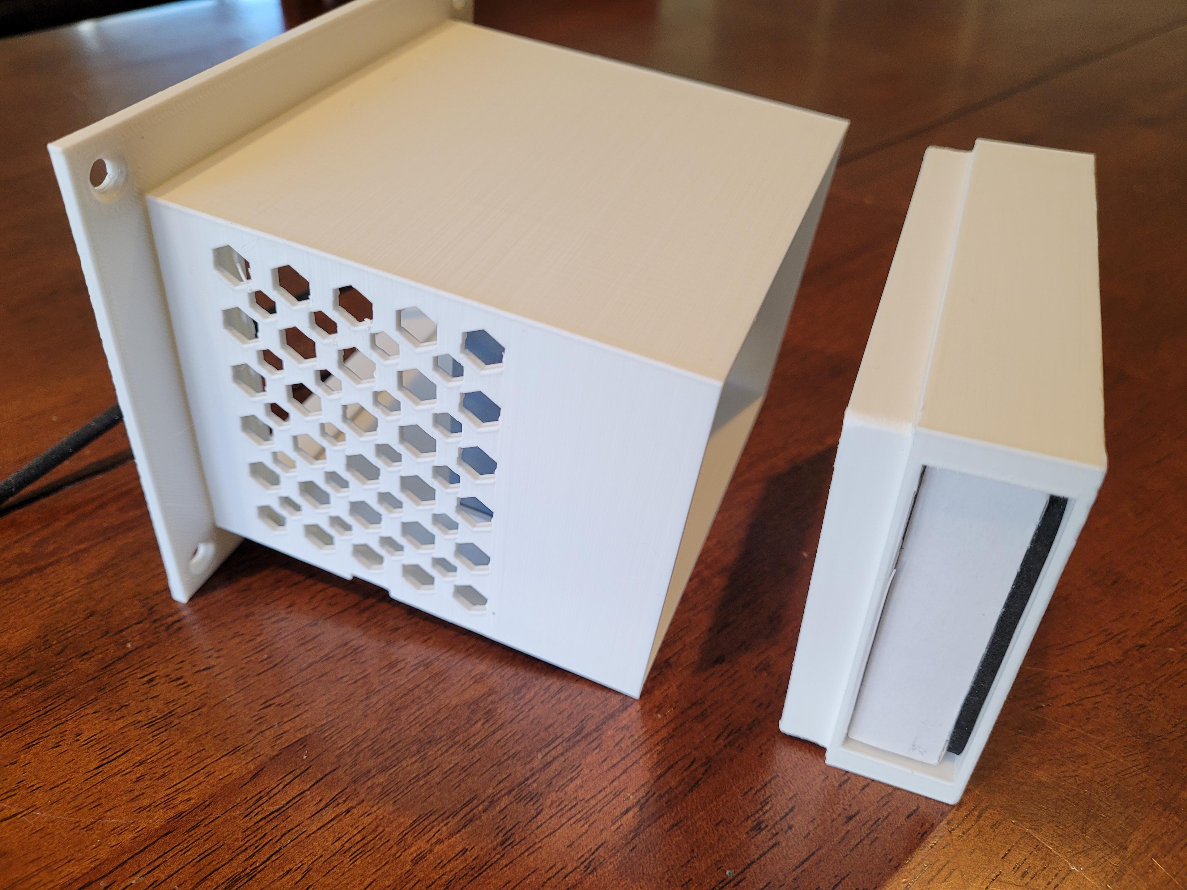 HEPA Filter and Fan for 3d Printer Enclosure 3d model