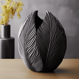 Apulia Vase – Sculptural Nature-Inspired Elegance 3d model