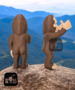 Bigfoot Thumbs Up / 3MF Included / Easy Print 3d model