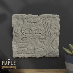 Ancient Mew Plate - Pokemon - Decoration 3d model