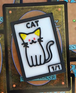 MTG Cat Token 3d model