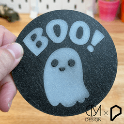 Ghost-er Thermochromic Coaster 3d model