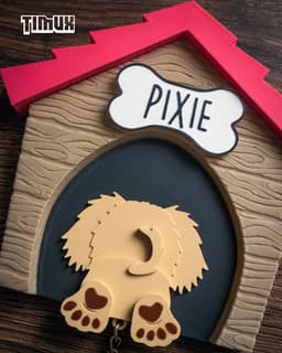 PEKINGESE KEYCHAIN SET 3d model