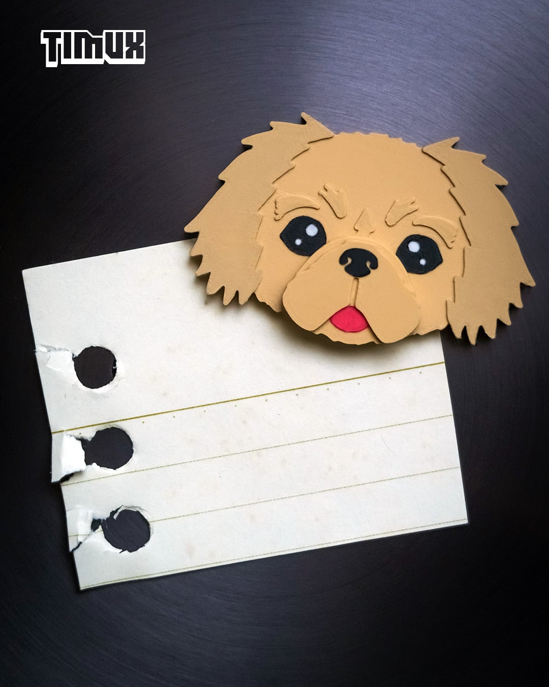 PEKINGESE KEYCHAIN SET 3d model