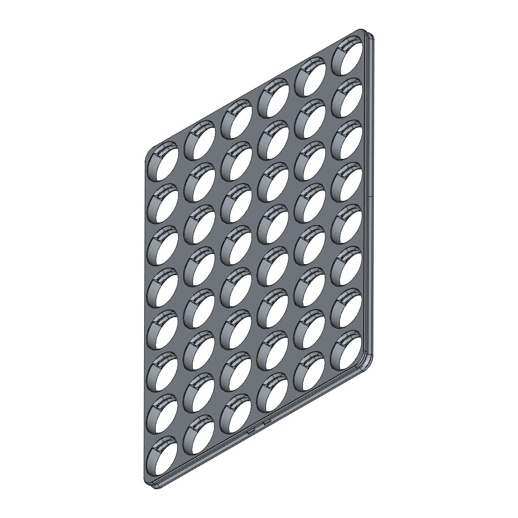 D-LOCK_PANEL.6X8 3d model