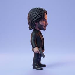 JOHN WICK CHIBI STL 3d model