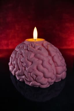 Full Brain Tea Light 3d model