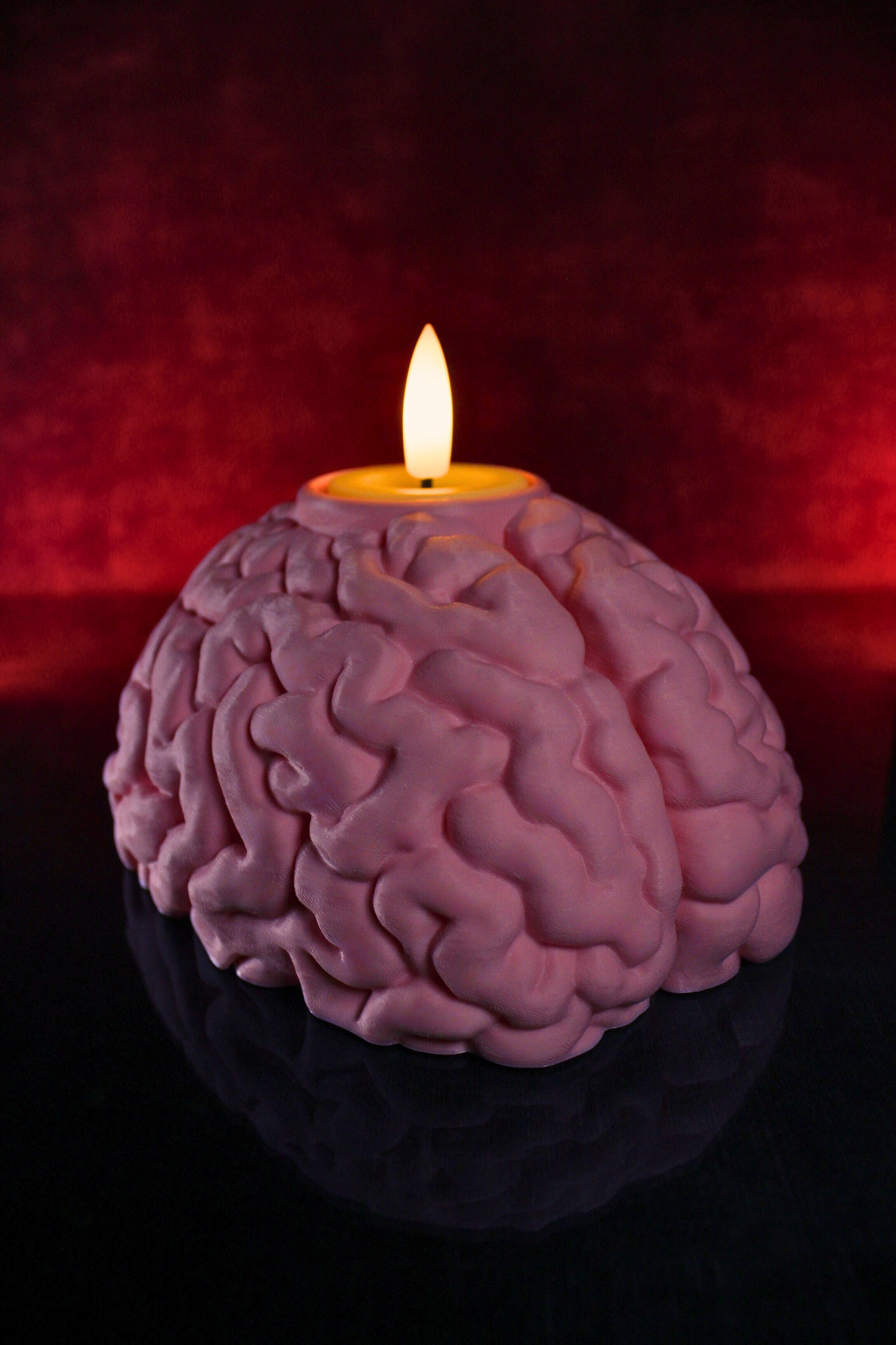 Full Brain Tea Light 3d model
