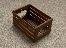 Mini Pumpkin Crate 3d model