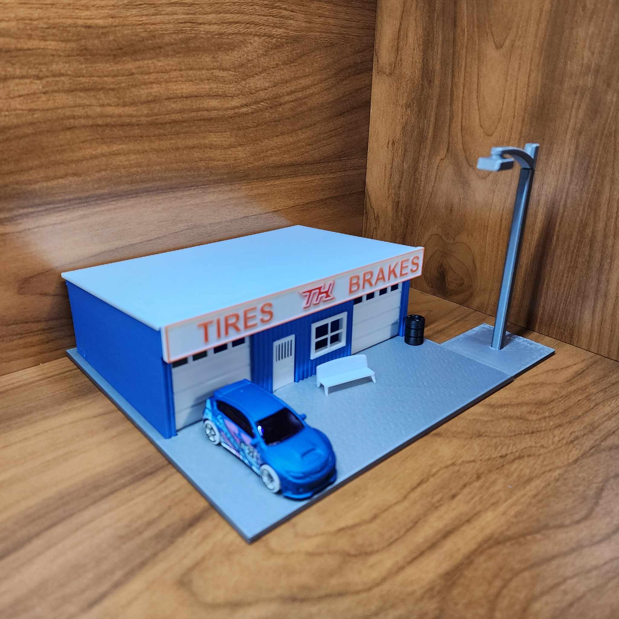 DieCast Garage 3d model