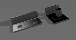 Ryobi Tool and Battery Holder 3d model