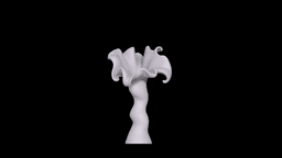 The Sculptural Anemone Vase 3d model