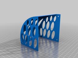 Tupperware lid holder 3d model