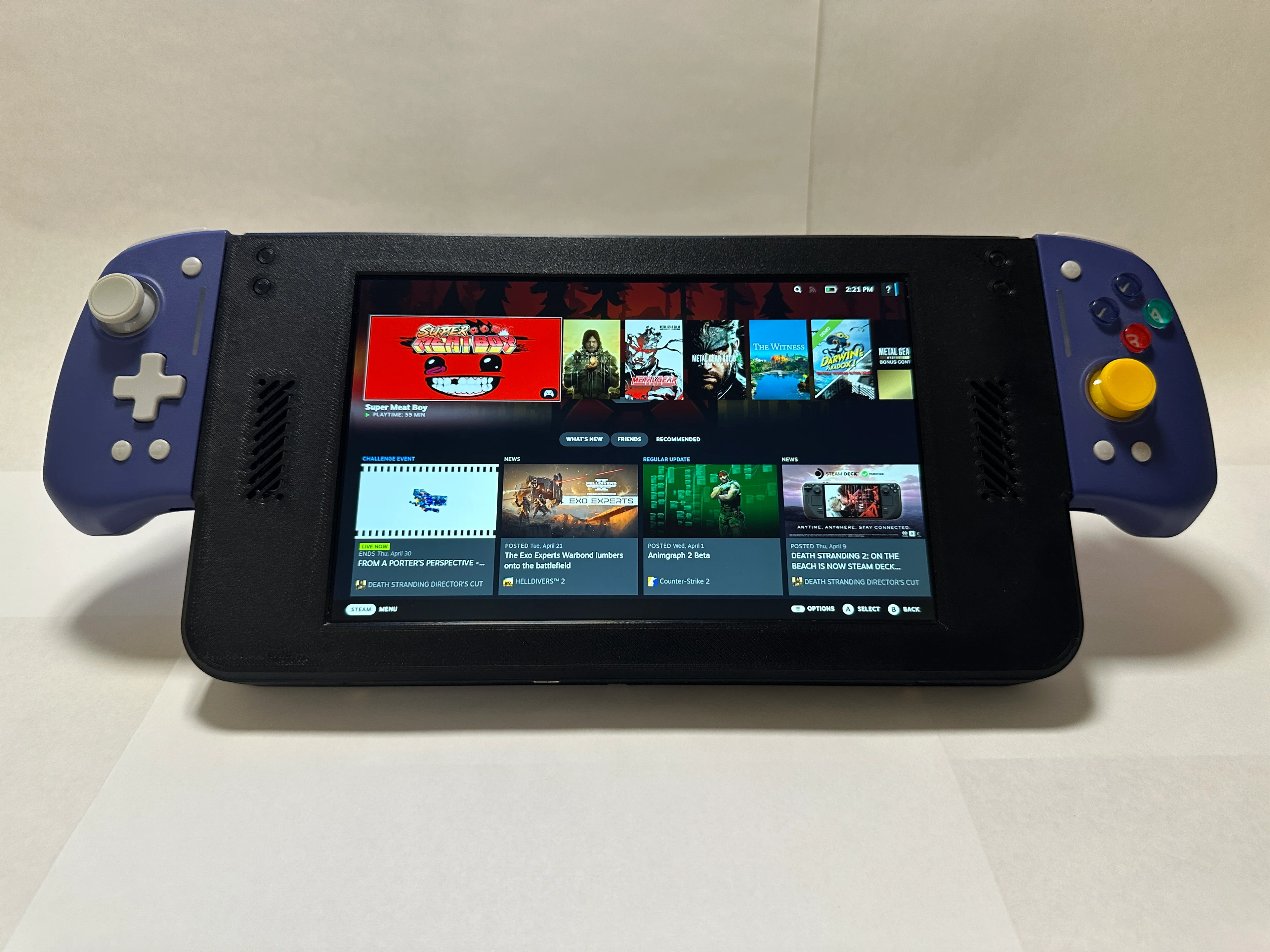 D-Pad: A Handheld Framework Gaming PC 3d model