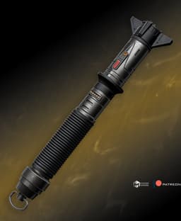 Baylan Skoll funtional lightsaber 3d model
