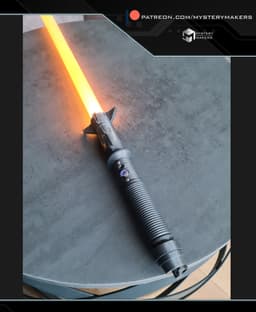 Baylan Skoll funtional lightsaber 3d model