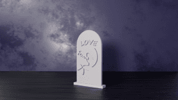 Love stand Desk Decoration 3d model