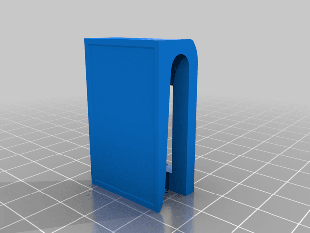 Milwaukee Style Clip 3d model