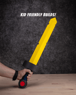 Finn’s Scarlet Sword | No AMS, No Support, No Glue 3d model