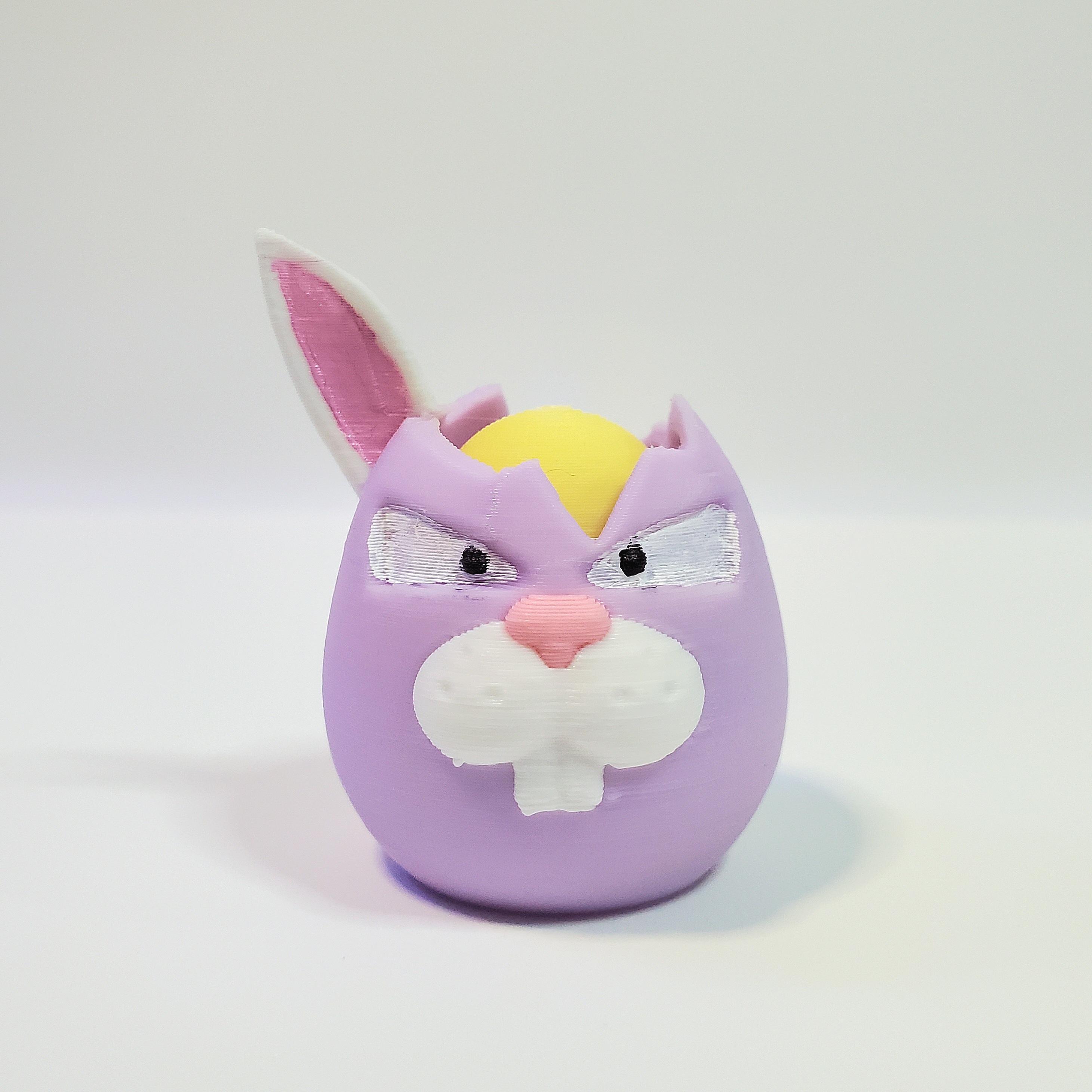 Easter Bunny Exeggcute [SET OF 6] Seasonal Pokemon Fan Art Holiday Decorations 3d model