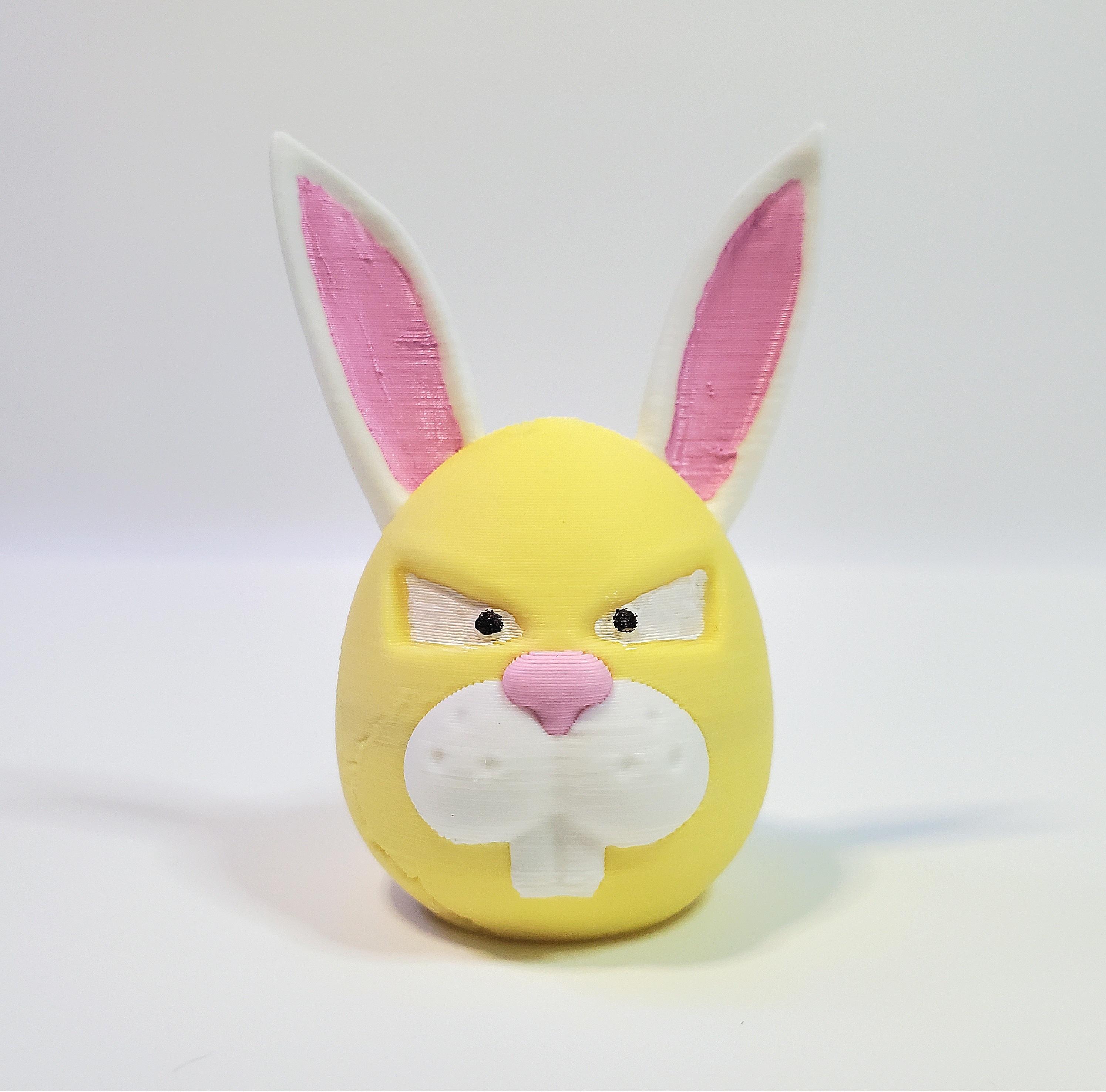 Easter Bunny Exeggcute [SET OF 6] Seasonal Pokemon Fan Art Holiday Decorations 3d model