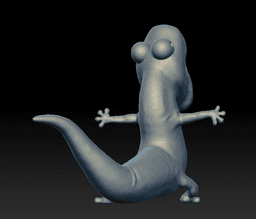 Tom Lizard 01 FROMT Hoppers 3d model