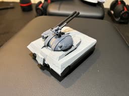 Planetside 2 MBTs (Main Battle Tanks) Magrider, Prowler, Vanguard with Articulating Turrets 3d model
