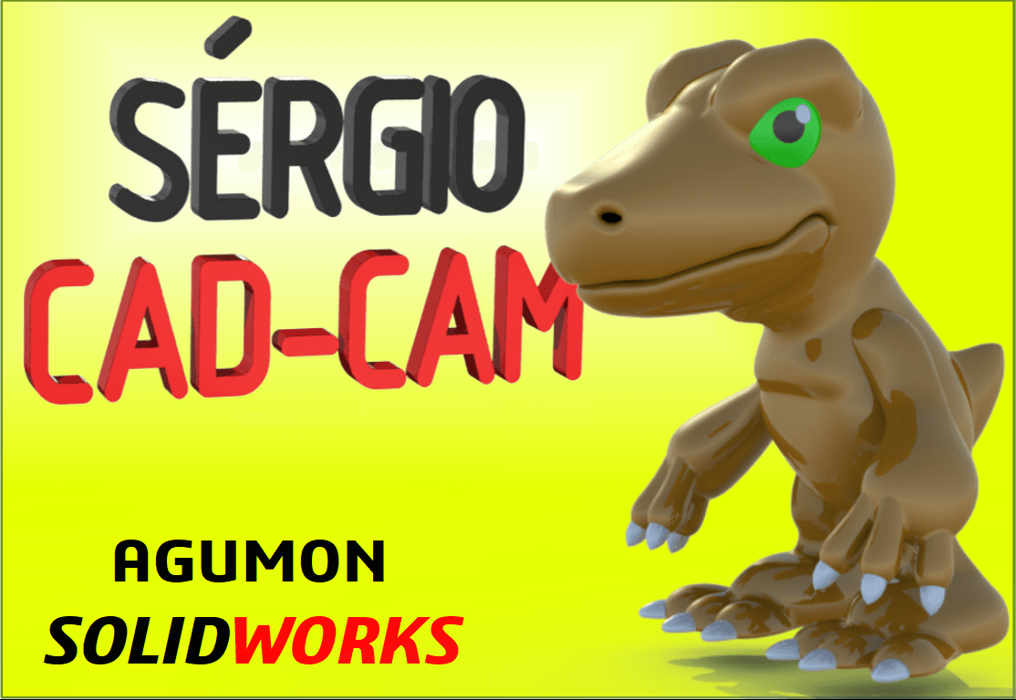 Agumon 3d model
