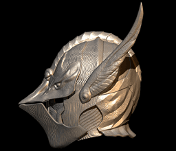 WYLDER DAWN HELMET and ORNATED MASK - Elden Ring Cosplay Fan Art Stl Model 3d model