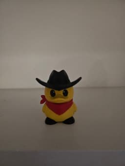 Cowboy Duck 3d model