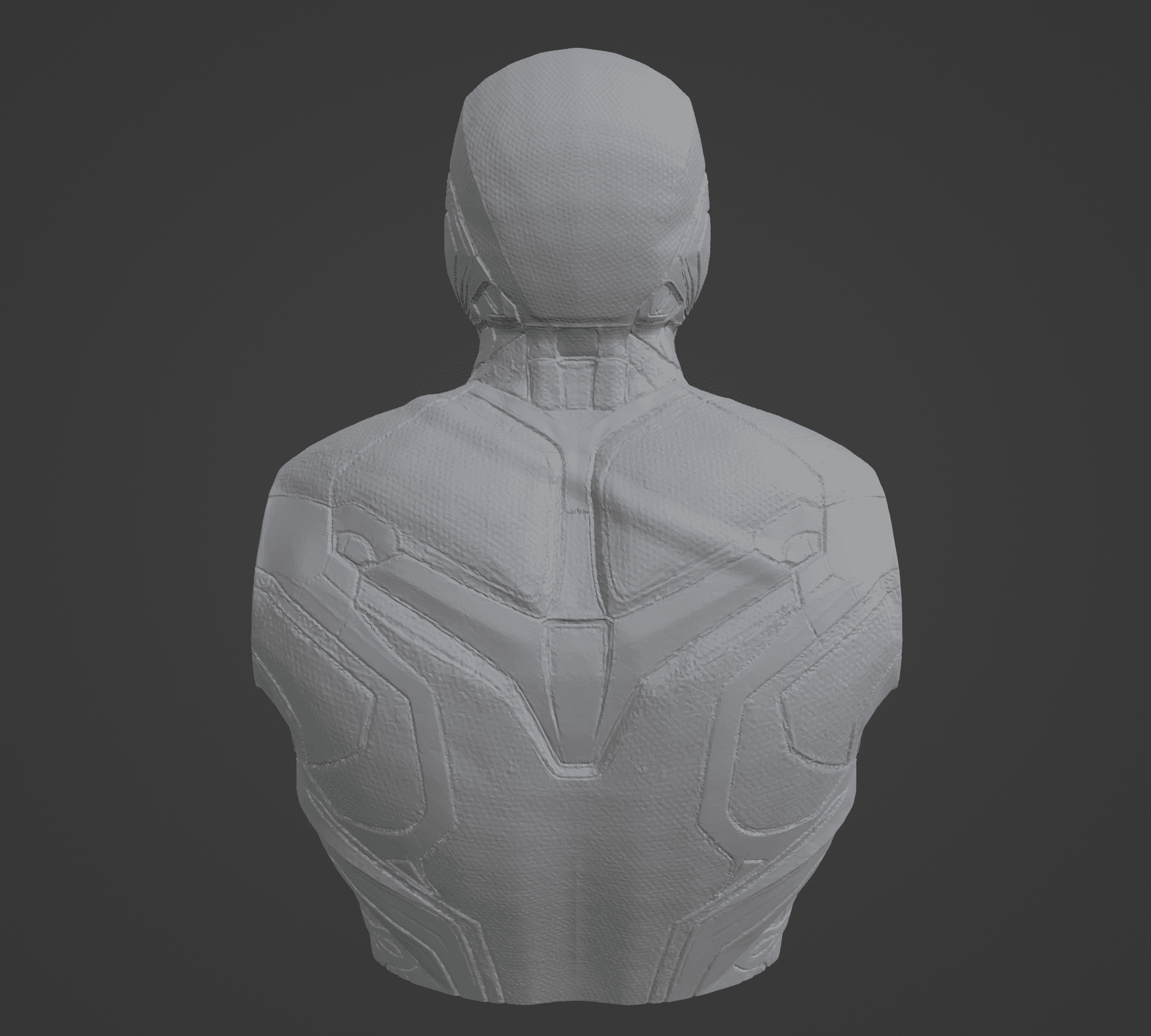 Iron Man Ultra-Detailed Support-Free Bust 3D Model 3d model