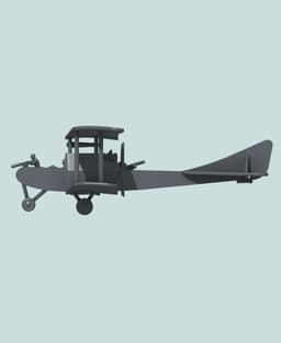 1:144 Rumpler G.I 3d model
