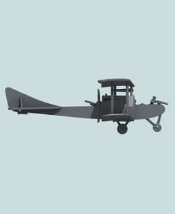 1:144 Rumpler G.I 3d model
